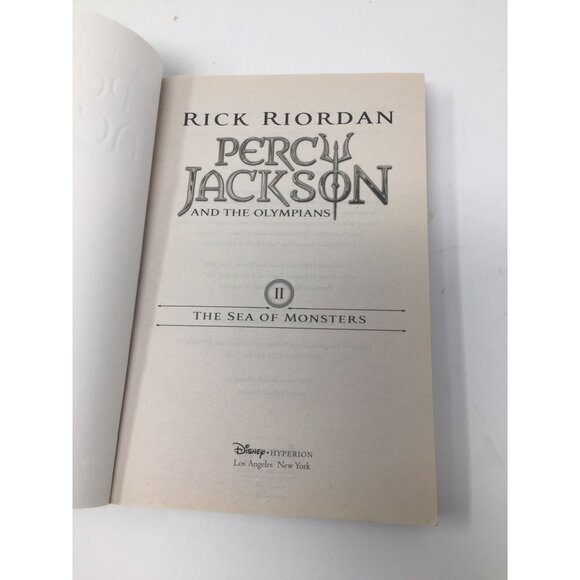 Percy Jackson and the Olympians, Book Two the Sea of Monsters By: Rick Riordan - Picture 6 of 16